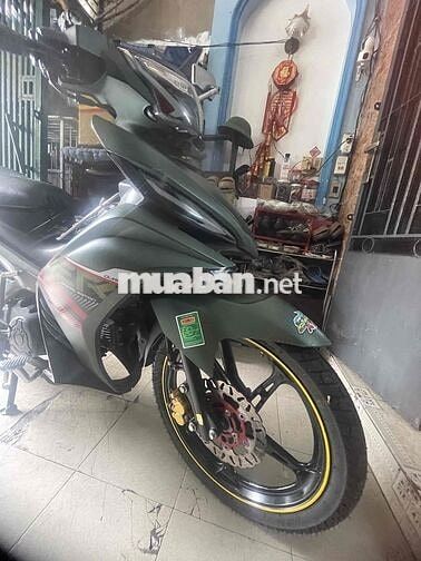 xe máy 50c DETECH Exciter 2023 Xanh rêu