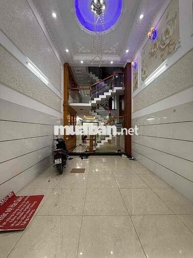 nhà 4 tầng+lửng 4pn 5wc, hẻm xe hơi thông, phù hợp ở và làm vp cty