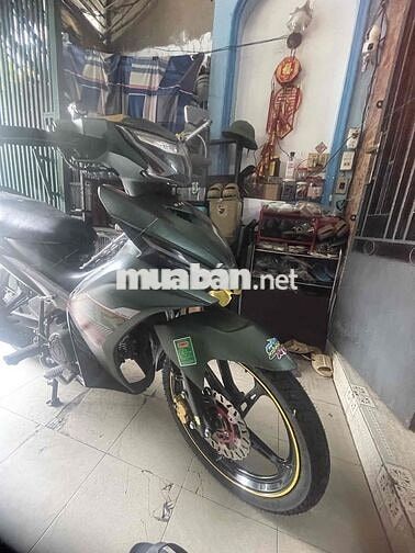 xe máy 50c DETECH Exciter 2023 Xanh rêu