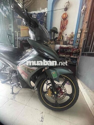 xe máy 50c DETECH Exciter 2023 Xanh rêu