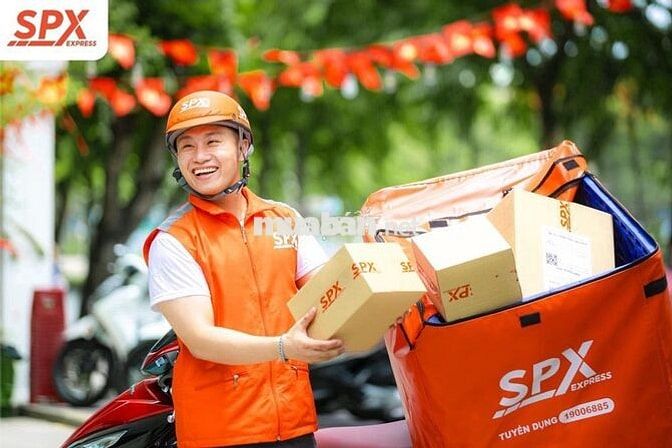 SPX EXPRESS MA DA GUOI TUYỂN 2 SHIPPER NAM/NỮ-20TR