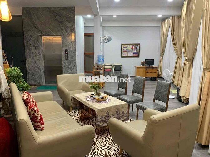 CHO THUÊ TÒA NHÀ 6 TẦNG MẶT TIỀN BỜ KÈ PHẠM HUY THÔNG, P6, GÒ