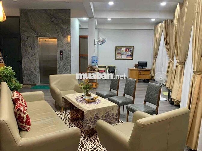 CHO THUÊ TÒA NHÀ 6 TẦNG MẶT TIỀN BỜ KÈ PHẠM HUY THÔNG, P6, GÒ
