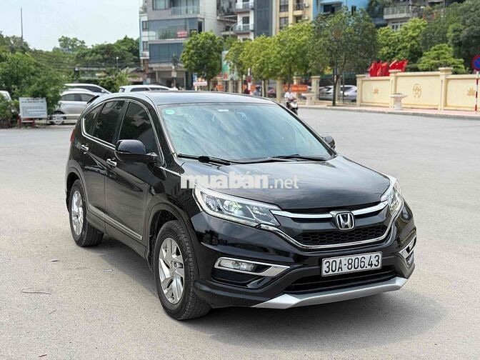 Honda CRV 2.0 AT 2015 Đen 130000 km