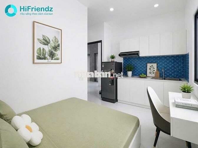 CHDV full nt gần hutech -Hỗ trợ 500k tiền phòng + xe tháng đầu!!! 