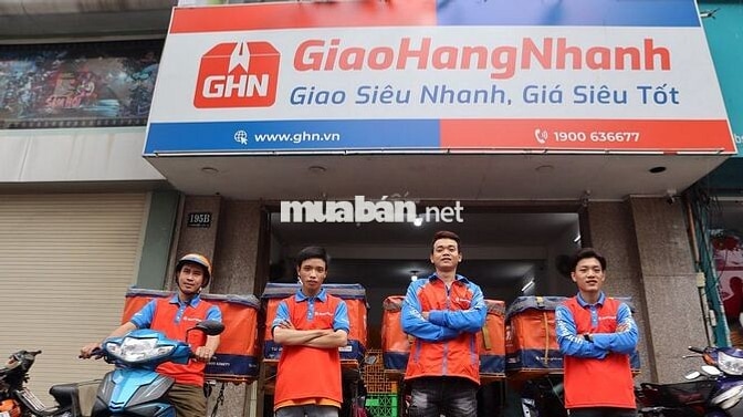 Tuyển dụng Shipper NV Giao hàng bưu cục