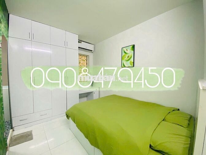 CHO THUÊ CHCC PHAN VĂN TRỊ – Q5 | 2PN 2WC | THANG MÁY | FULL NỘI THẤT