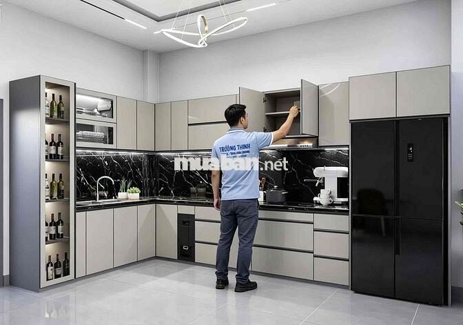 Tuyển thợ thi công tủ bếp nhôm Q12
