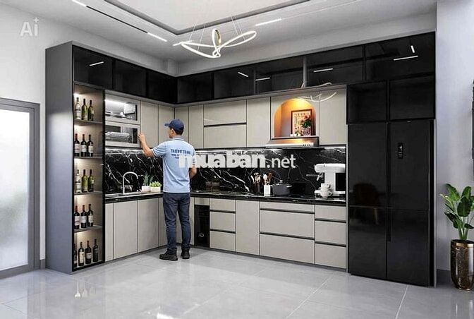 Tuyển thợ thi công tủ bếp nhôm Q12