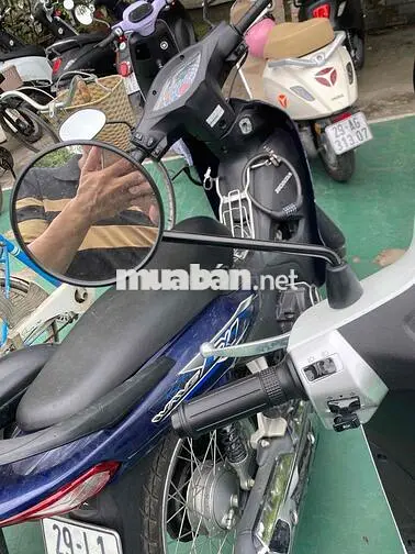 Honda Wave Alpha 2024 Xanh tím 1.900 km