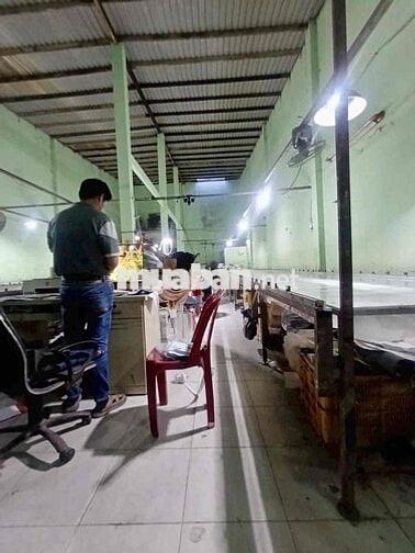 Kho Xưởng 3Pha 8x25m (Trống Suốt) Nền Gạch Men. Hẻm Tải 8m. Gò Xoài