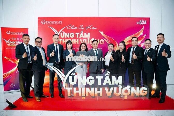 HANWHA LIFE PHÚ MỸ 1 - TUYỂN 10 TRƯỞNG PHÒNG KD