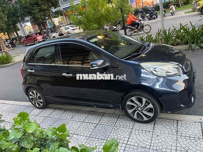 Kia Morning SI 2017 Tự động Màu xanh giá 199 Triêu