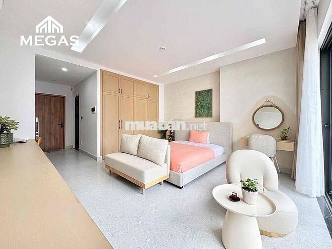 CHO THUÊ CĂN HỘ BAN CÔNG NGAY CAO THẮNG QUẬN 3 THIẾT KẾ CÓ GU GIÁ RẺ