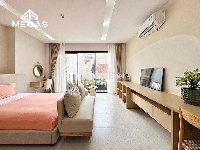 CHO THUÊ CĂN HỘ BAN CÔNG NGAY CAO THẮNG QUẬN 3 THIẾT KẾ CÓ GU GIÁ RẺ