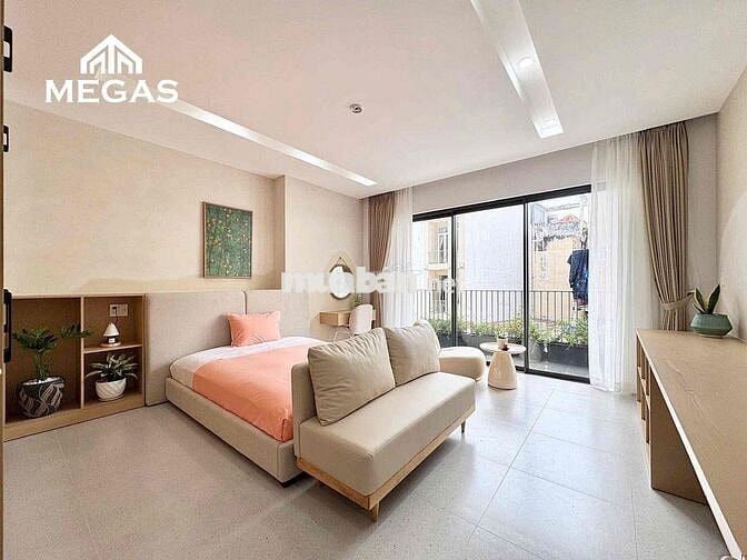 CHO THUÊ CĂN HỘ BAN CÔNG NGAY CAO THẮNG QUẬN 3 THIẾT KẾ CÓ GU GIÁ RẺ