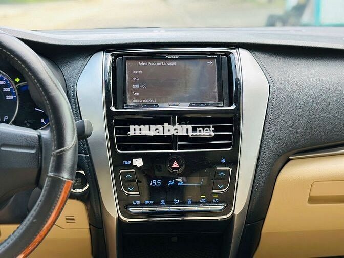 Toyota Vios 1.5 G 2019 Trắng 23.000 km