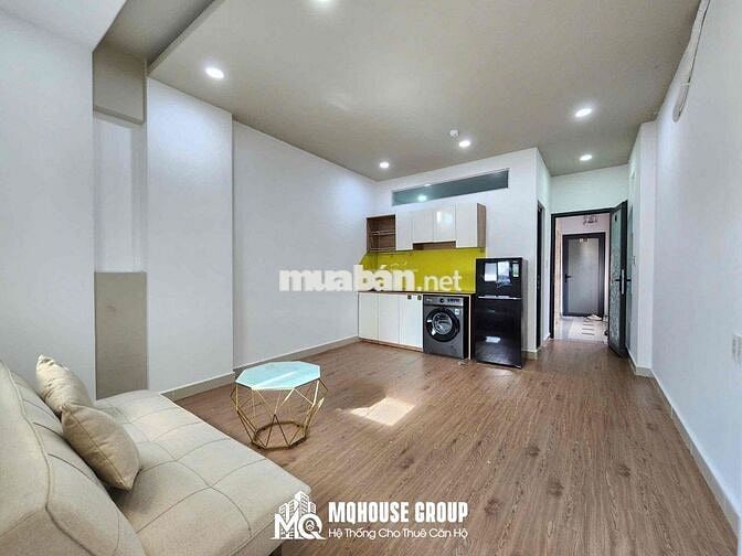 khai trương chdv - 1pn - bancol - full nội thất - 50m2