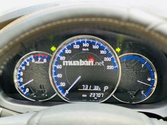 Toyota Vios 1.5 G 2019 Trắng 23.000 km