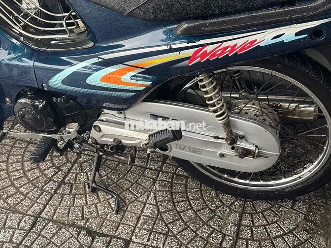 Honda Wave Alpha 2002 Xanh Máy zin