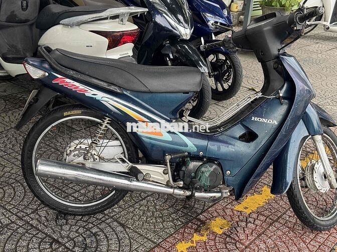 Honda Wave Alpha 2002 Xanh Máy zin