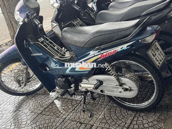 Honda Wave Alpha 2002 Xanh Máy zin