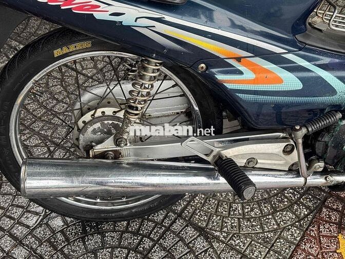 Honda Wave Alpha 2002 Xanh Máy zin