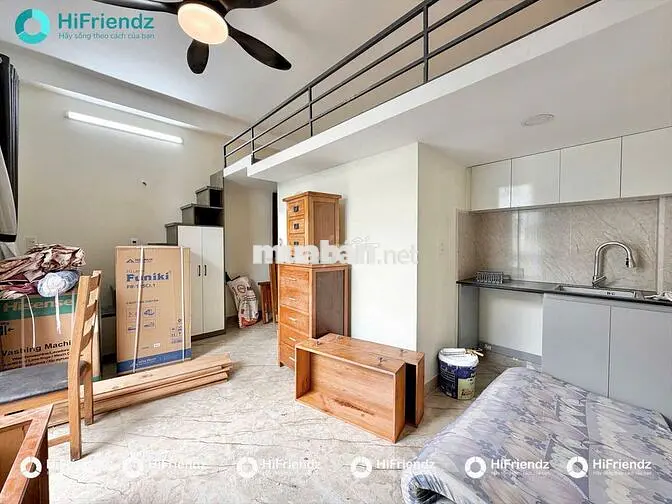 KHAI TRƯƠNG PHÒNG GÁC BAN CÔNG - THANG MÁY - FULL NỘI THẤT
