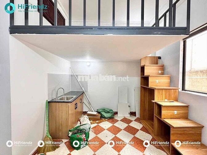 🔥DUPLEX CỬA SỔ TRỜI - NỘI THẤT CƠ BẢN - KHU HOÀNG HOA THÁM,K300