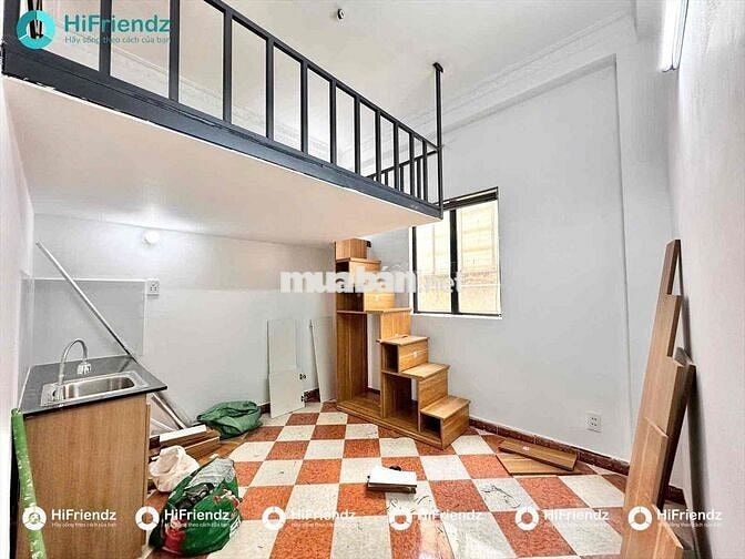 🔥DUPLEX CỬA SỔ TRỜI - NỘI THẤT CƠ BẢN - KHU HOÀNG HOA THÁM,K300