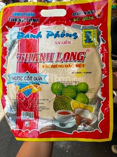 Bánh phồng sữa thơm ngon ship tận nơi