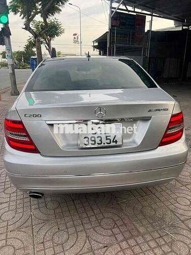 Mercedes-Benz C200 2012 Số tự động Bạc