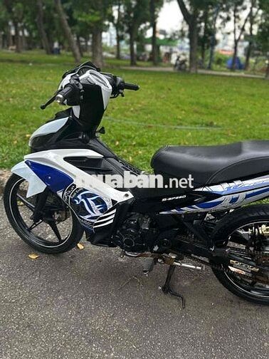 Yamaha Exciter 135 Trắng xanh Côn tay Việt Nam