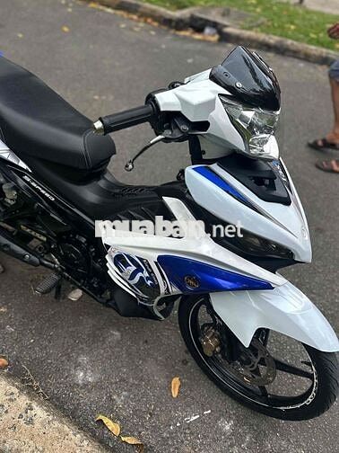 Yamaha Exciter 135 Trắng xanh Côn tay Việt Nam