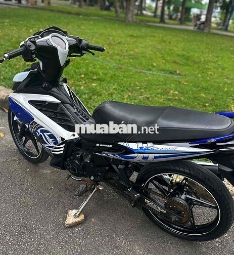 Yamaha Exciter 135 Trắng xanh Côn tay Việt Nam