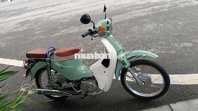 Bán xe máy Cub 50cc 2022 xanh ngọc trai