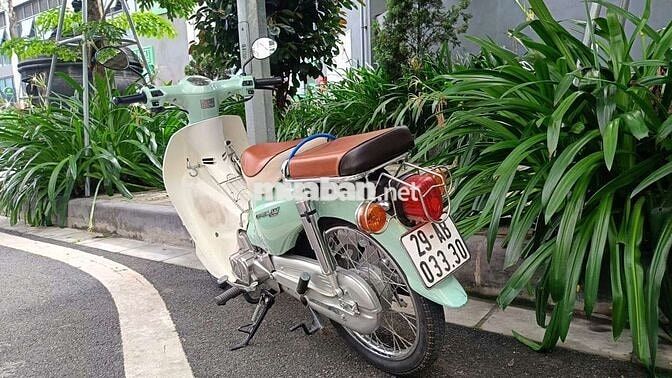 Bán xe máy Cub 50cc 2022 xanh ngọc trai