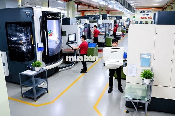 [Quận 12] - NV Vận Hành máy Phay CNC Thu nhập 18tr