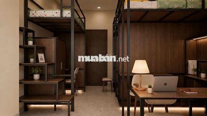 🔥 Giường Dorm 2TR8 Bao tất cả Chi Phí – Sát HUTECH, HIU, UEF