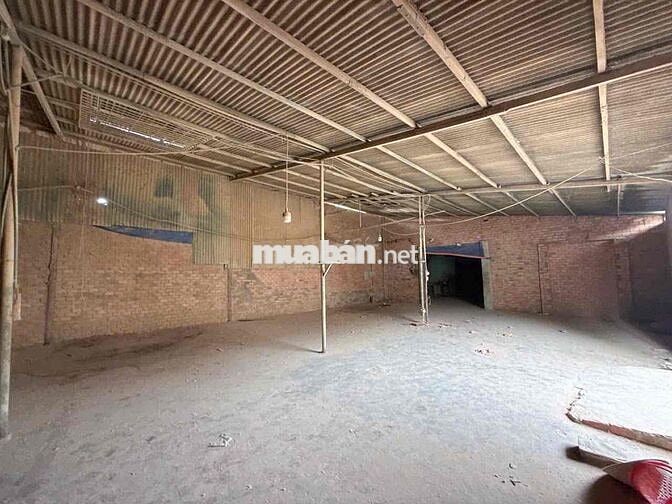 Cho Thuê Xưởng (400m2, điện 3Fa) gần Gas Hố Nai, đường xe Cont-giá:6tr