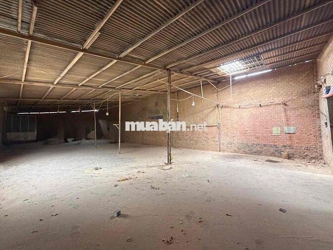Cho Thuê Xưởng (400m2, điện 3Fa) gần Gas Hố Nai, đường xe Cont-giá:6tr