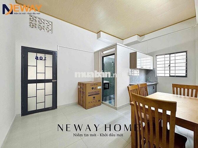 2 Phòng ngủ mới xây có ban công kế đại học Văn Hiến - có sẵn nội thất