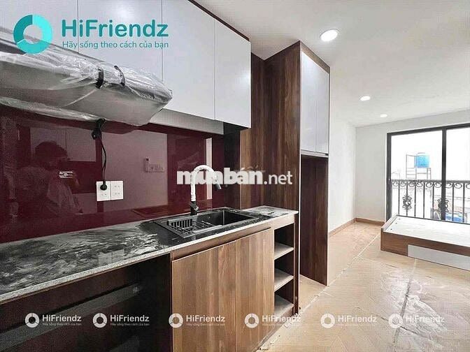 BAN CÔNG MỚI XÂY NGAY HUFLIT _ SẴN NỘI THẤT _ MỚI 100%