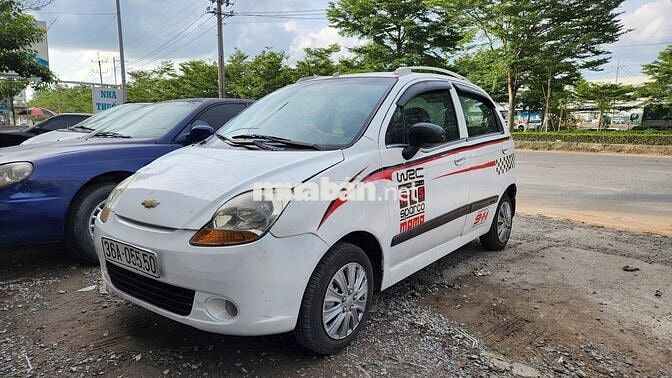 Chevrolet Spark 2009 Trắng giá rẻ có đổi xe