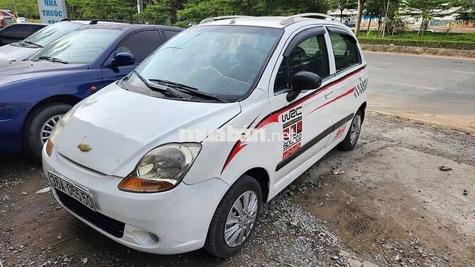 Chevrolet Spark 2009 Trắng giá rẻ có đổi xe