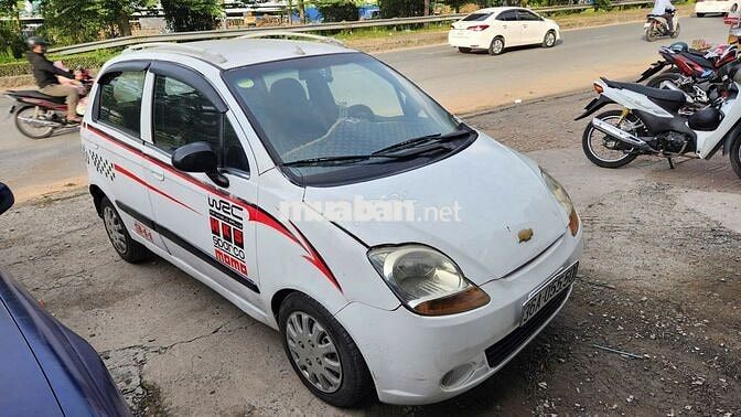 Chevrolet Spark 2009 Trắng giá rẻ có đổi xe