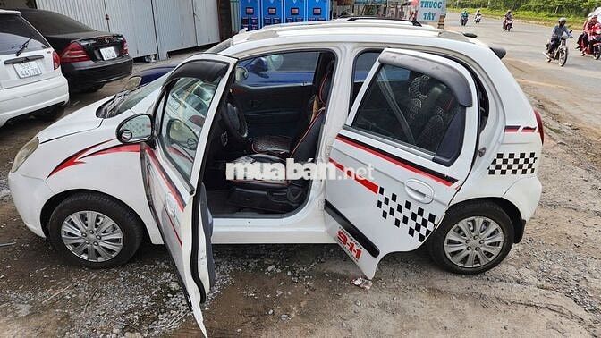 Chevrolet Spark 2009 Trắng giá rẻ có đổi xe