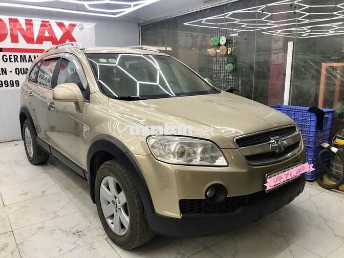 Chevrolet Captiva 2007 Vàng 7 chỗ