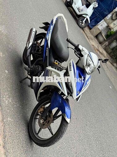 Yamaha Exciter 135 Trắng Xanh Xe côn tay