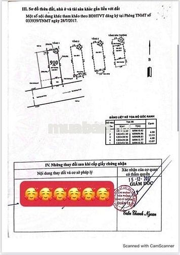 HXH TX25, Thới An, ngay chợ Thạnh Xuân, 4x13.5,  3 tầng BTCT chắc chắn